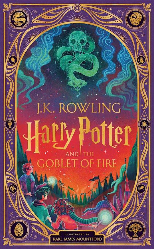AND THE GOBLET OF FIRE