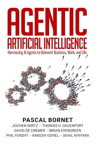 Book cover of "Agentic Artificial Intelligence" by Pascal Bornet