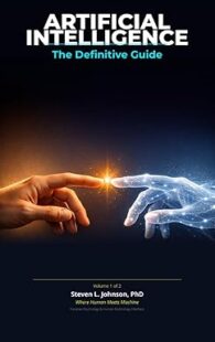 Book cover of "Artificial Intelligence: The Definitive Guide" by Steven L. Johnson