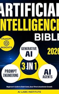 Book cover of "Artificial Intelligence Bible" by Rowan Treadwell