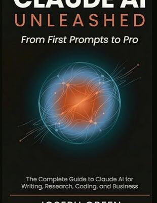 Book cover of "Claude AI Unleashed: From First Prompts to Pro" by Joseph Green