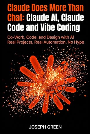 Book cover of "Claude Does More Than Chat" by Joseph Green