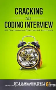 Book cover of "Cracking the Coding Interview" by Gayle Laakmann McDowell