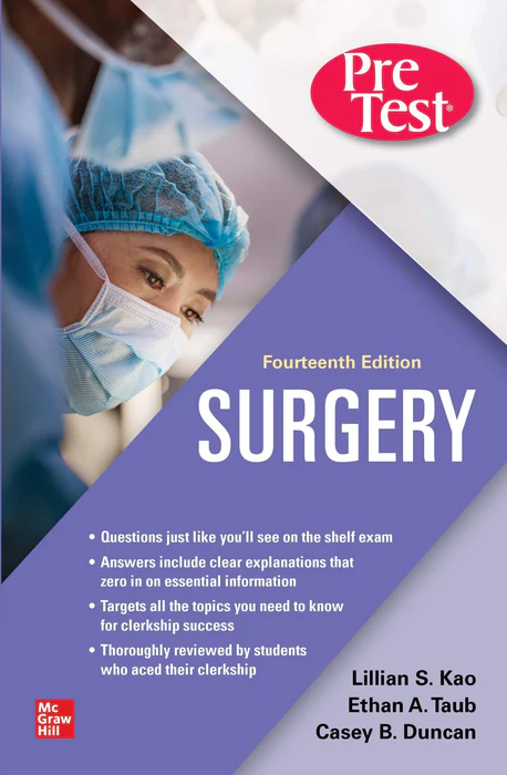 PreTest Surgery by Lillian S. Kao, Ethan A. Taub, Casey B. Duncan