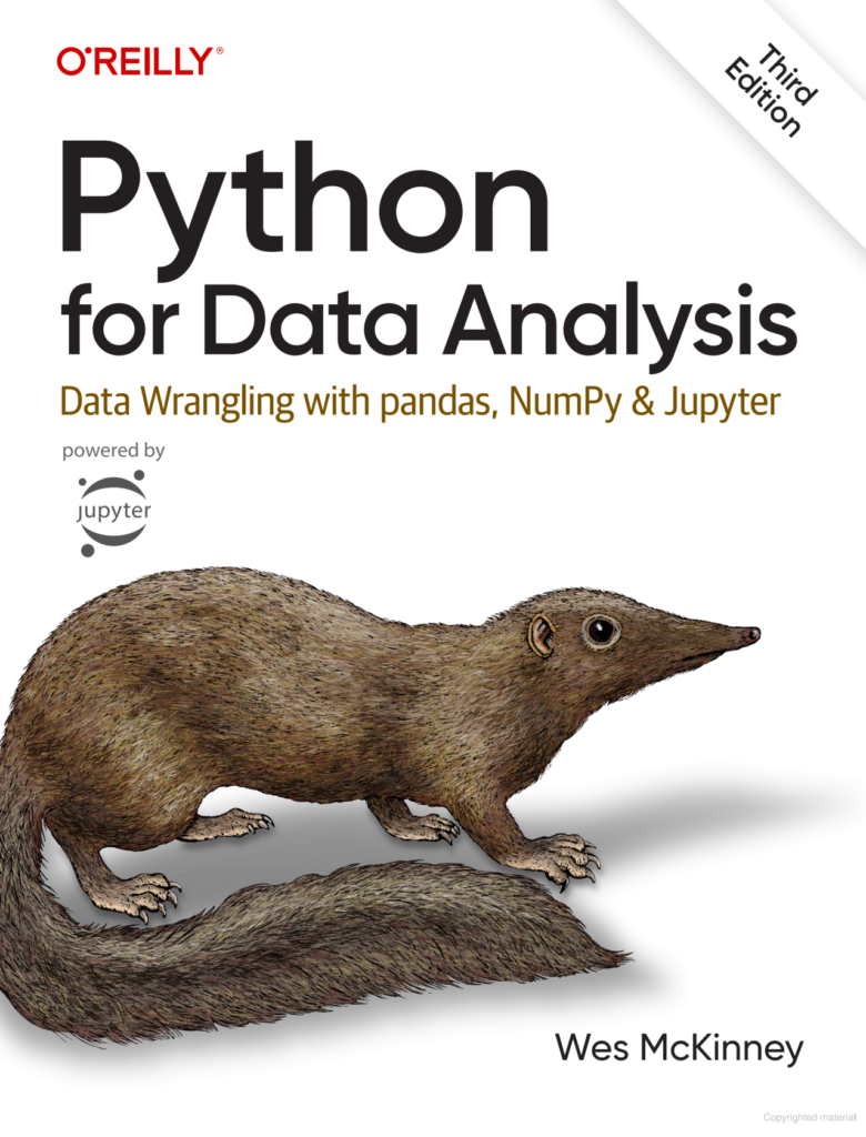 PYTHON FOR DATA ANALYSIS DATA WRANGLING WITH PANDAS, NUMPY & JUPYTER 3RD ED