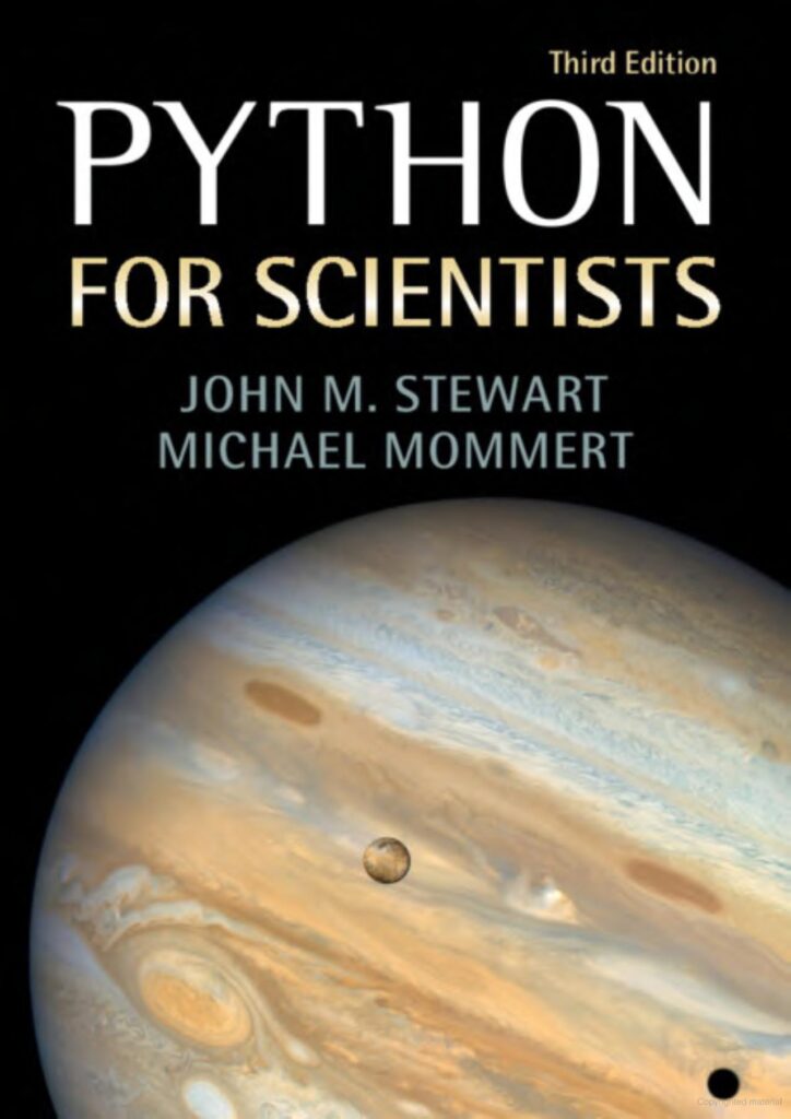 PYTHON FOR SCIENTISTS 3RD