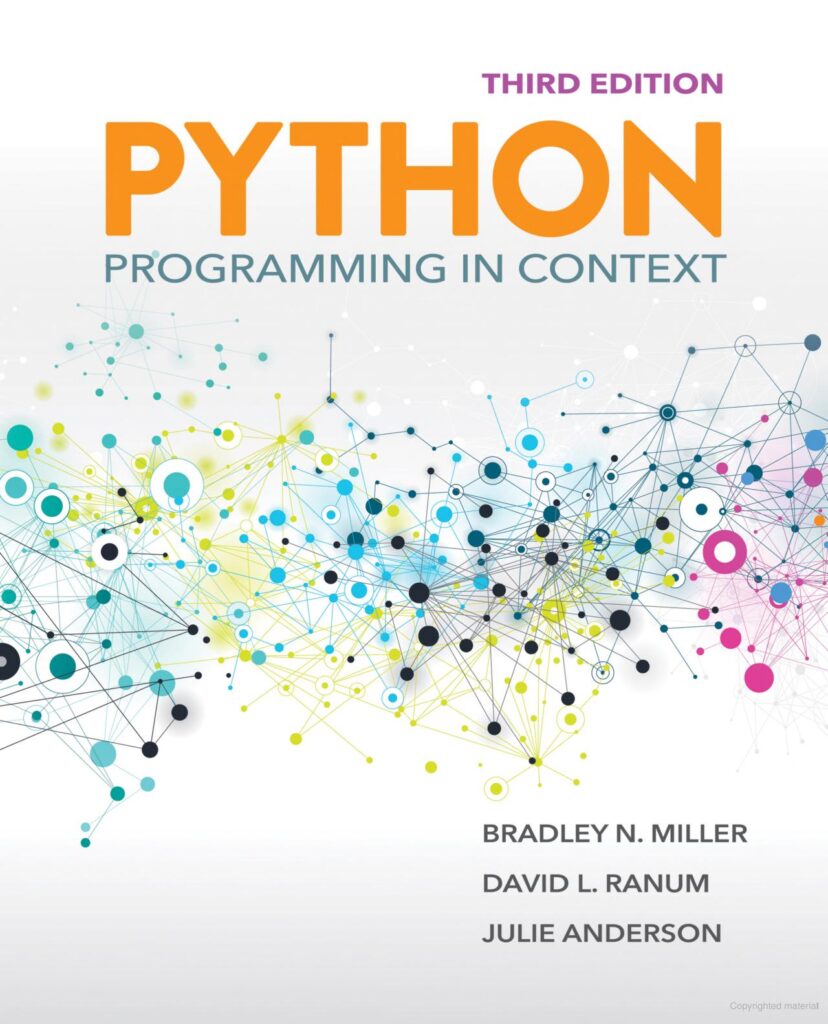 Python programming in context.