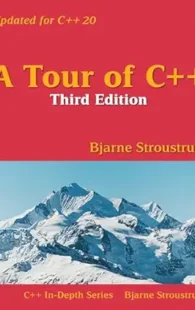 Book cover of "A Tour of C++" by Bjarne Stroustrup