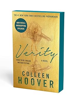 Verity by Colleen Hoover, a bestselling psychological thriller featuring dark secrets, suspense, mystery, and unexpected twists.