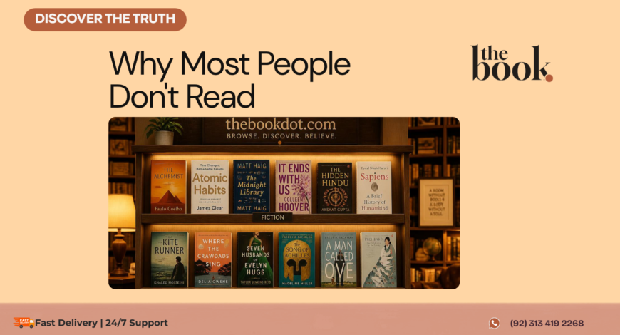 Why Most People Don't Read Books Anymore