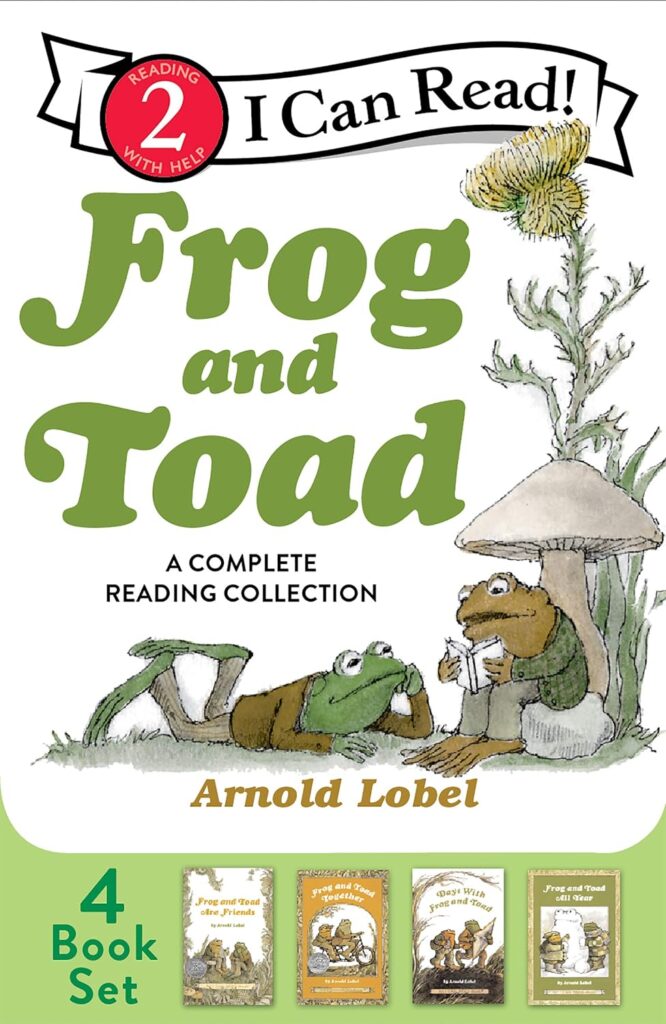 Frog and Toad: A Complete Reading Collection brings together the beloved adventures of two best friends whose simple everyday experiences celebrate friendship, kindness, patience, and understanding. Through gentle humor, heartwarming stories, and charming illustrations, Frog and Toad teach readers about helping others, appreciating differences, and enjoying life's small moments. The easy-to-read text makes this collection ideal for beginning readers, while its timeless lessons continue to resonate with children and adults alike. This classic collection is perfect for family reading, classrooms, and anyone who enjoys heartwarming stories about true friendship.