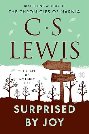 Surprised by Joy The Shape of My Early Life by C.S. Lewis book cover