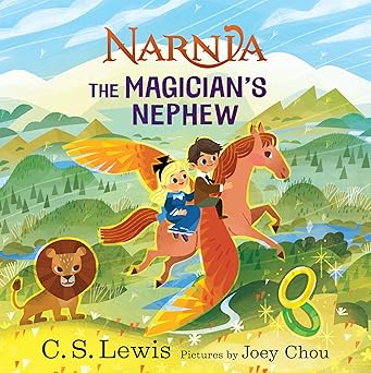 The Magician's Nephew by C.S. Lewis illustrated edition book cover