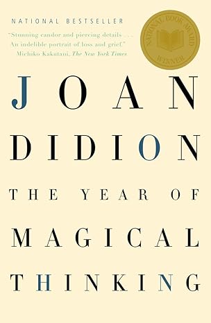 The Year of Magical Thinking by Joan Didion book cover