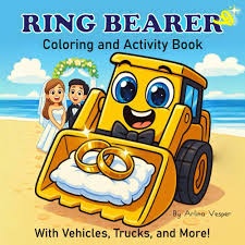 Ring Bearer Coloring and Activity Book