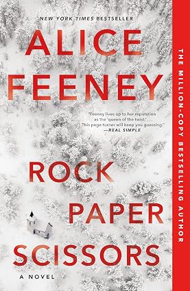 Rock Paper Scissors by Alice Feeney psychological thriller novel