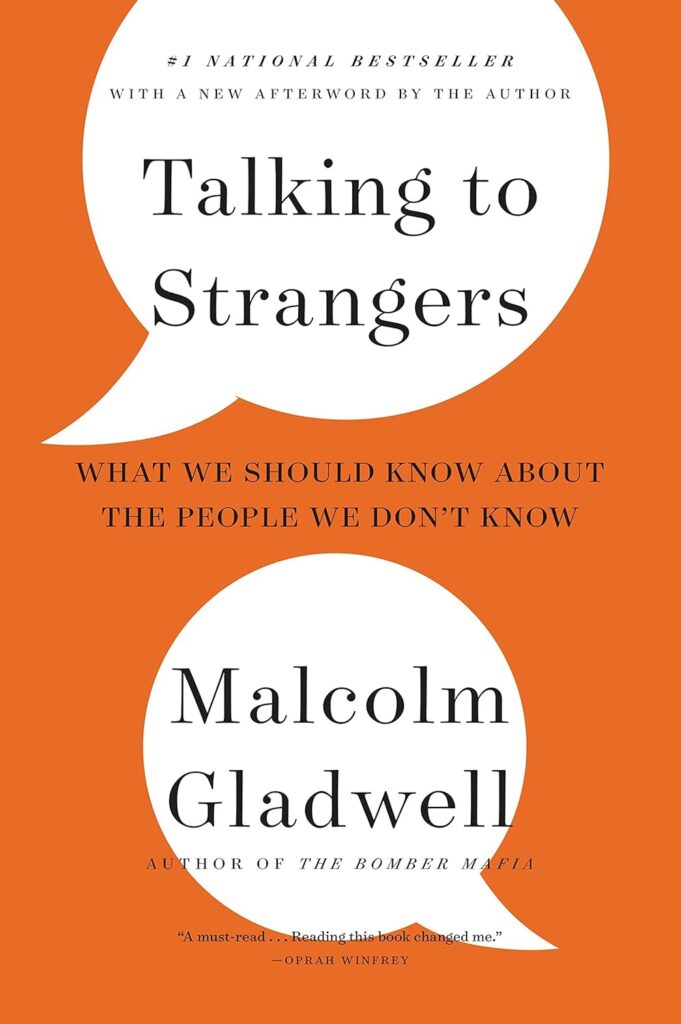 Talking to Strangers by Malcolm Gladwell book cover