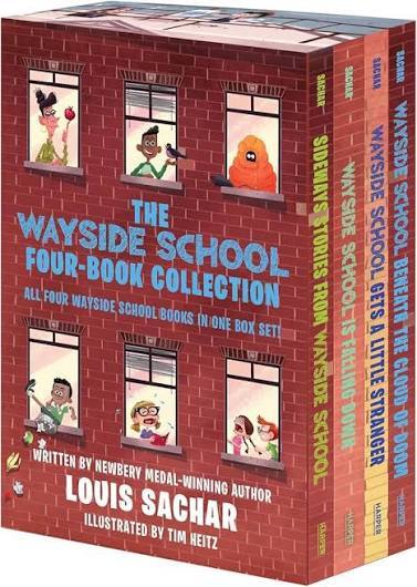 The Wayside School 4-Book Box Set by Louis Sachar