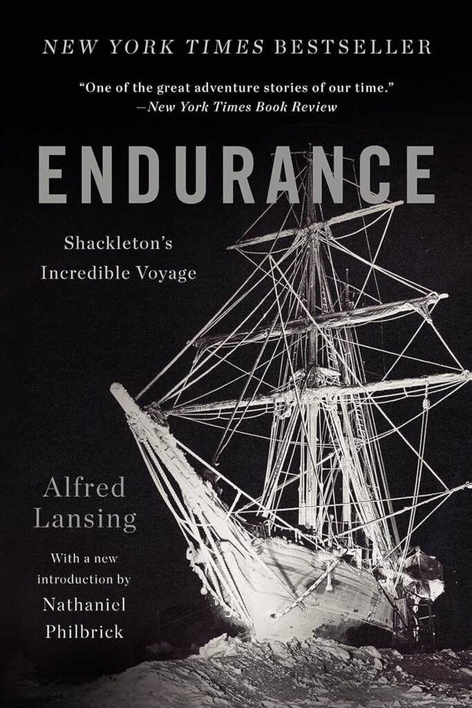 Endurance Shackleton's Incredible Voyage by Alfred Lansing book cover