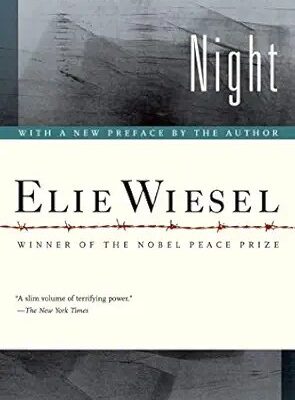 Night by Elie Wiesel book cover