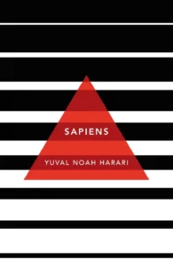 Sapiens A Brief History of Humankind book cover by Yuval Noah Harari